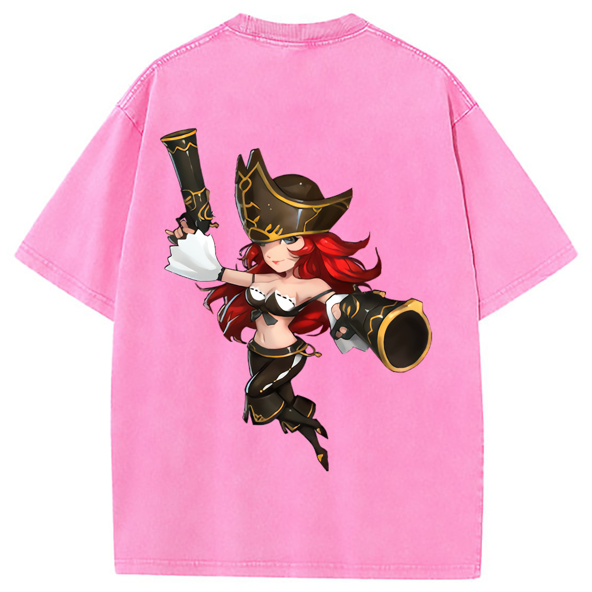（画像用） リーグ・オブ・レジェンド League of Legends LOL 綿100% ヴィンテージ風 半袖Tシャツ（背面プリント）